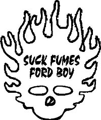 Boy pissing on ford #5