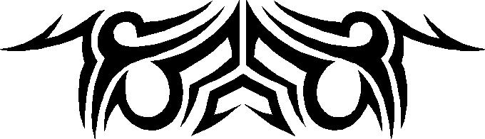 Tribal Design, Vinyl cut decal