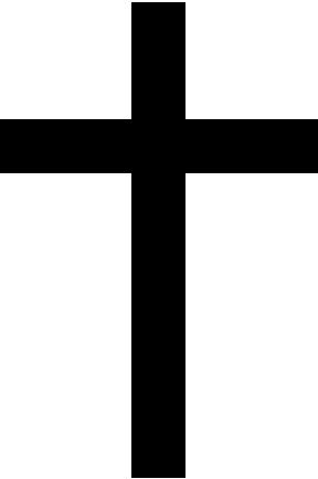 Cross, Vinyl decal sticker